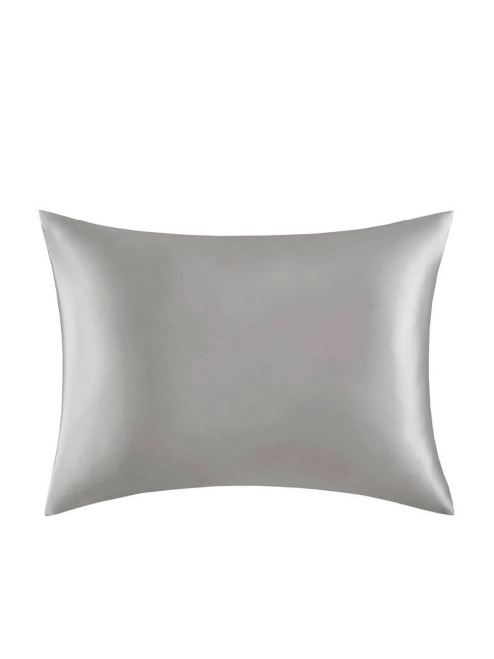 Madison Park 25 Momme Mulberry Silk Pillowcase Gray NEW